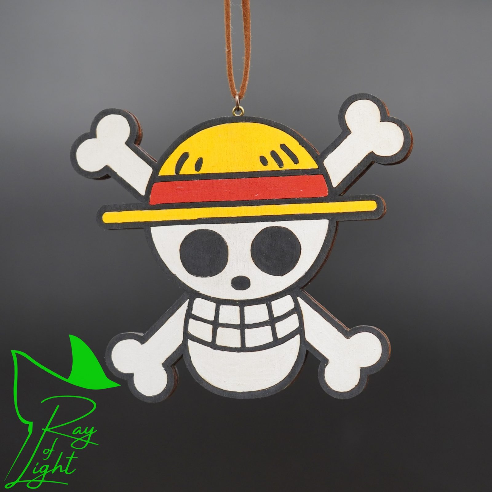 One Piece-FanArt-Rückspiegelanhänger